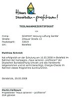 "Haus sanieren - profitieren"